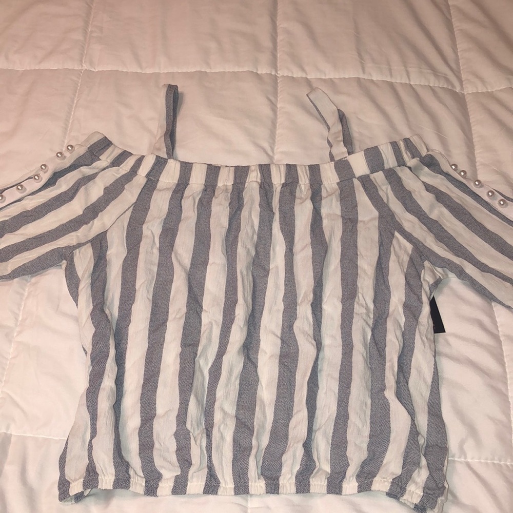 off the shoulder shirt